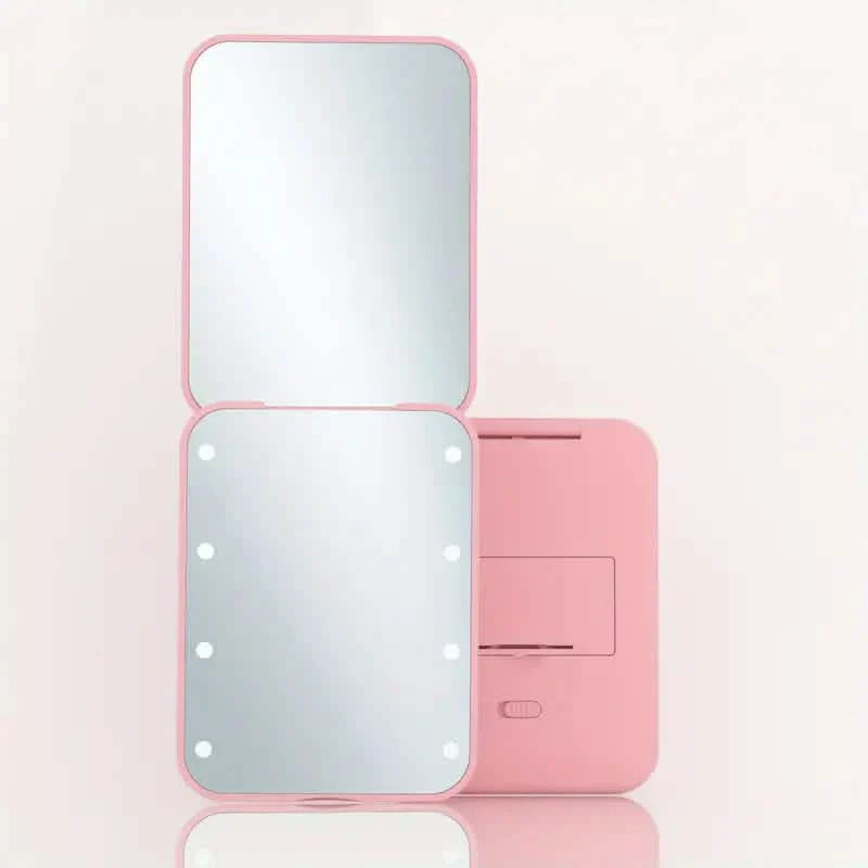 Pocket Mirror, 1X/3X Magnification LED Compact Travel Makeup Mirror DailySale