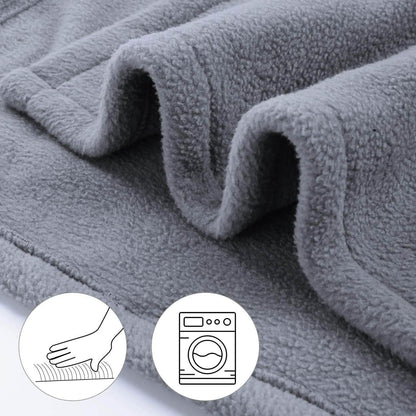 Polar Fleece Full Body Warming Premium Microfiber Sofa Blankets DailySale