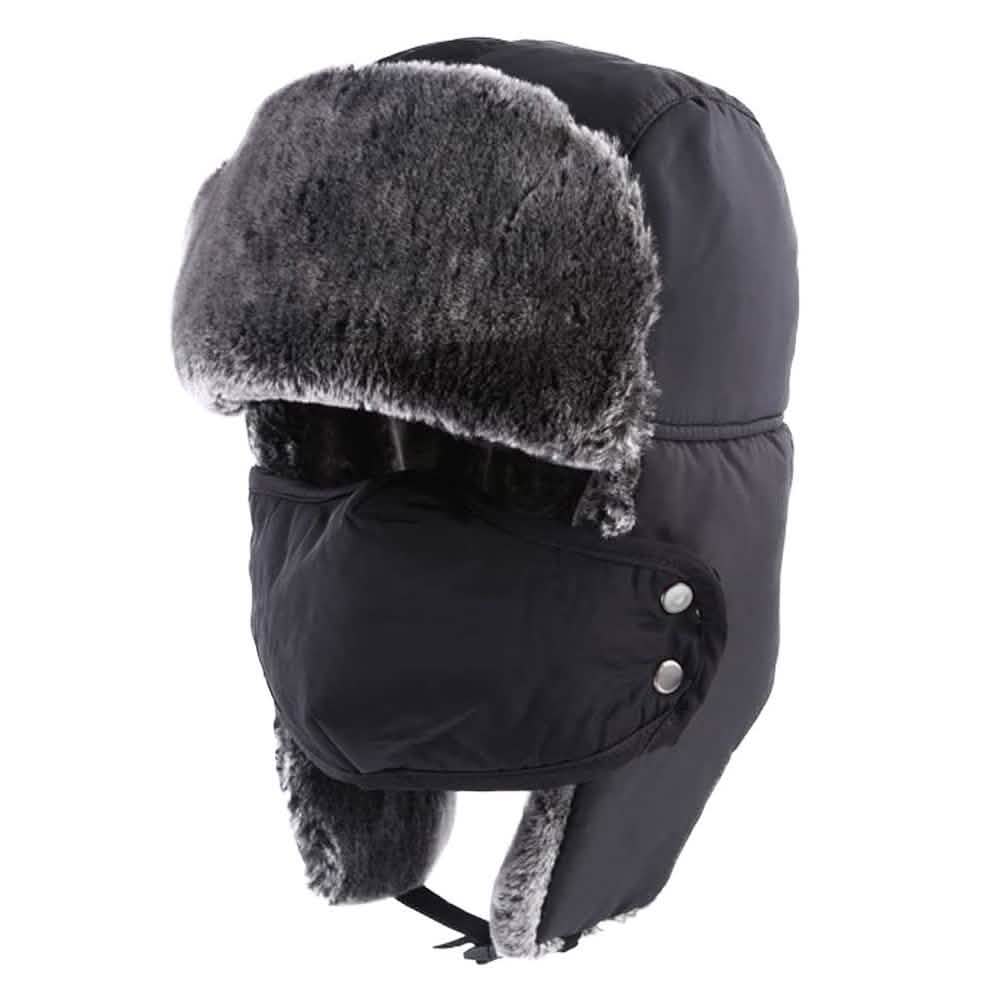 Polar Fleece Hat with Removable Face Mask DailySale