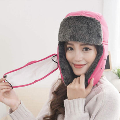Polar Fleece Hat with Removable Face Mask DailySale