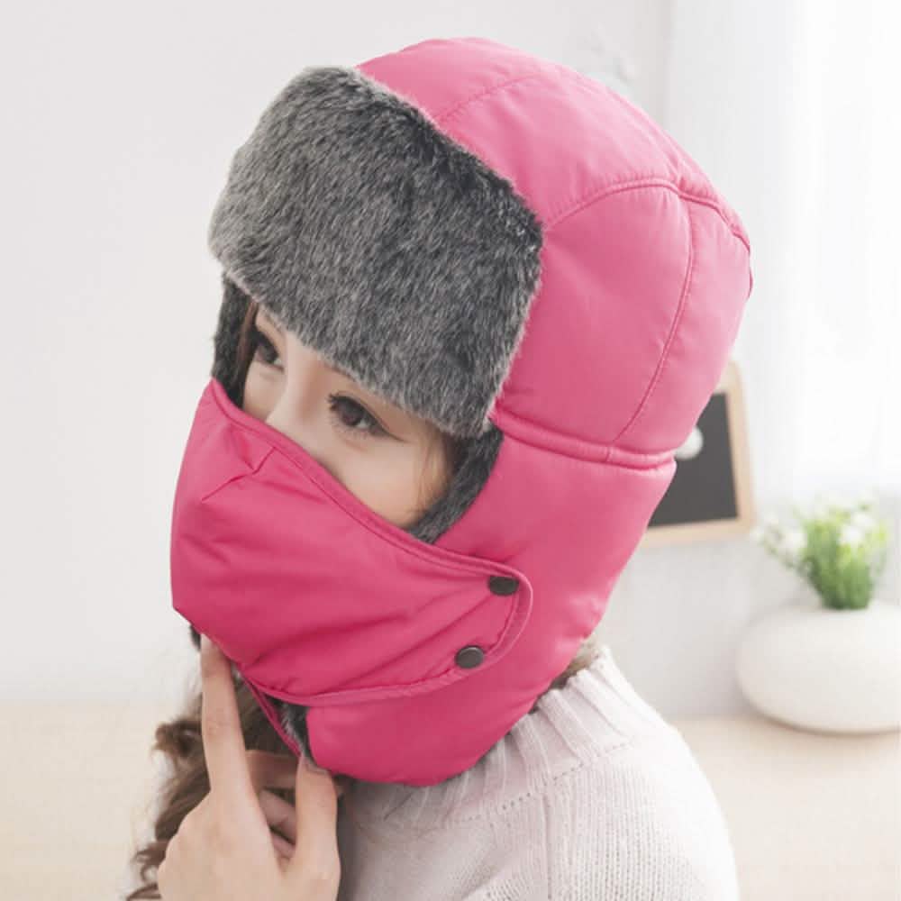 Polar Fleece Hat with Removable Face Mask DailySale
