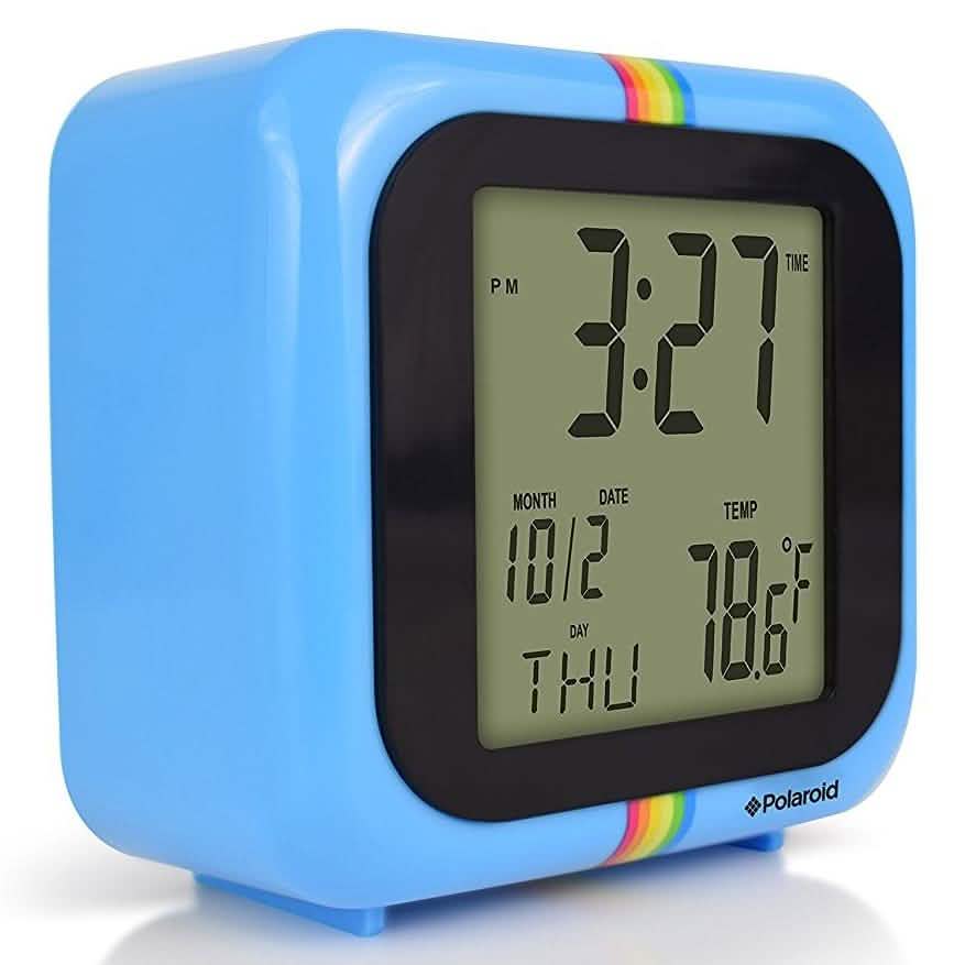 Polaroid Desktop Digital Clock - Assorted Colors DailySale