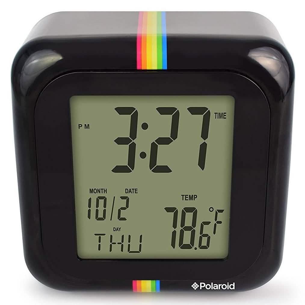 Polaroid Desktop Digital Clock - Assorted Colors DailySale