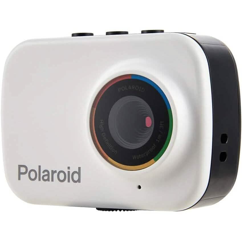Polaroid Sport Action Camera 720p 12.1mp, Waterproof Camcorder Video Camera with Built in Rechargeable Battery and Mounting Accessories,  (Refurbished) DailySale