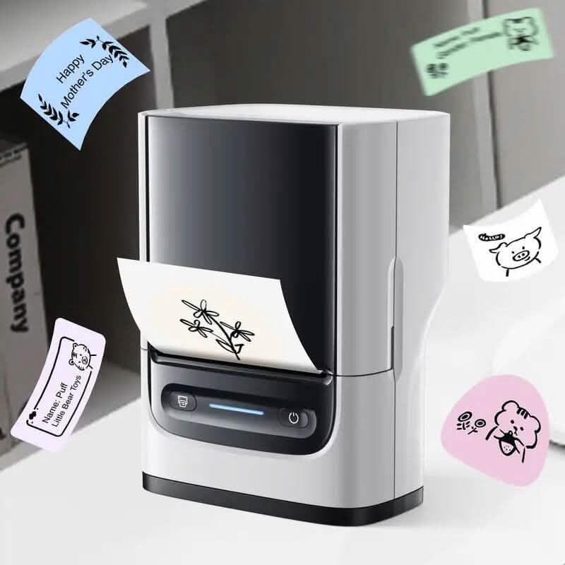 Polono Label Maker Machine with Tape PM220 Label Printer DailySale