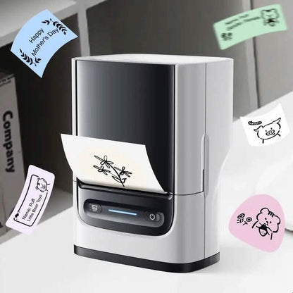 Polono Label Maker Machine with Tape PM220 Label Printer DailySale