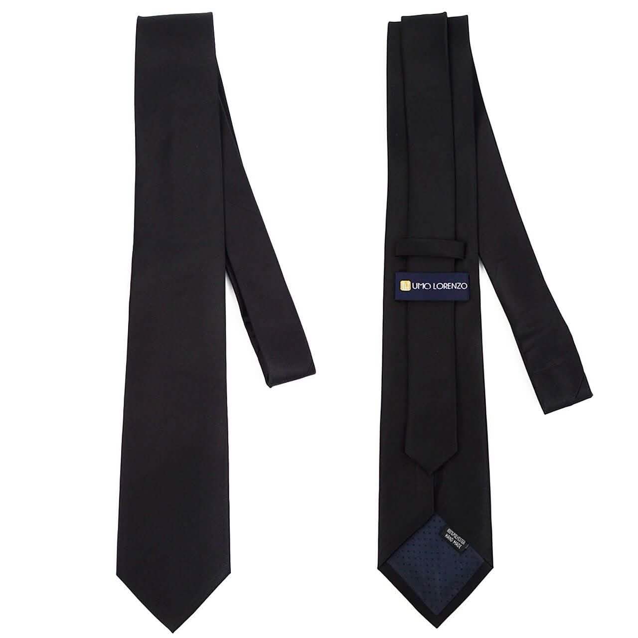 Poly Solid Satin Tie DailySale
