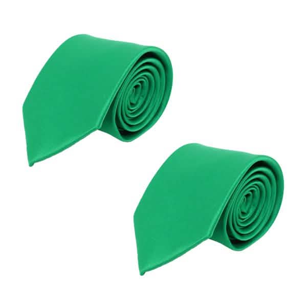Poly Solid Satin Tie DailySale