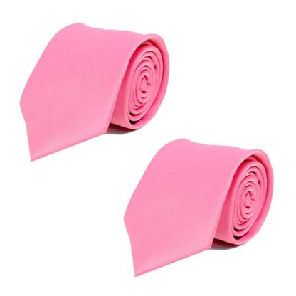 Poly Solid Satin Tie DailySale