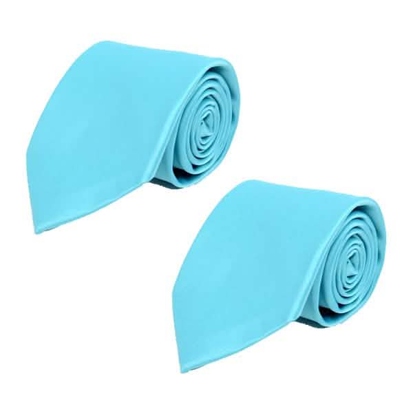 Poly Solid Satin Tie DailySale