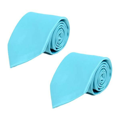 Poly Solid Satin Tie DailySale