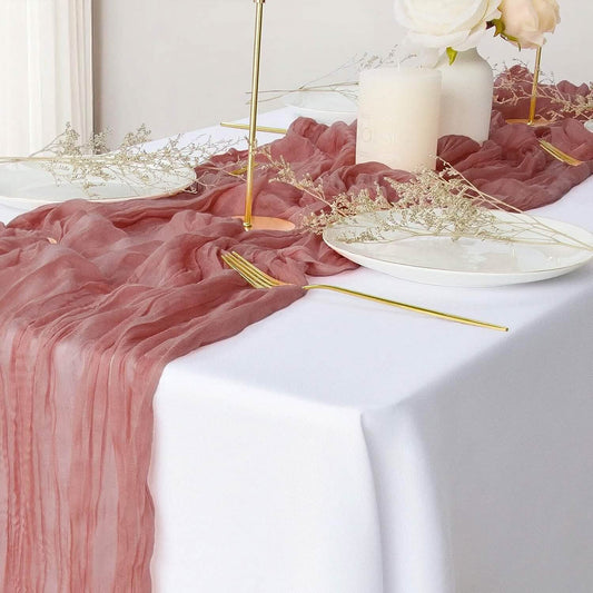 Polyester Crinkle Table Runner DailySale