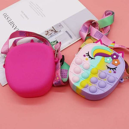 Pop Unicorn Purse Fidget Toys For Girls DailySale