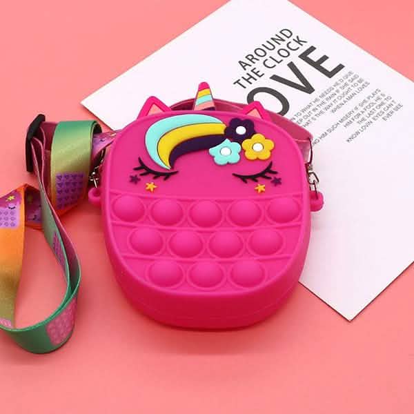 Pop Unicorn Purse Fidget Toys For Girls DailySale