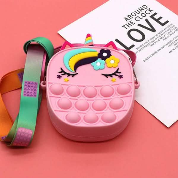 Pop Unicorn Purse Fidget Toys For Girls DailySale