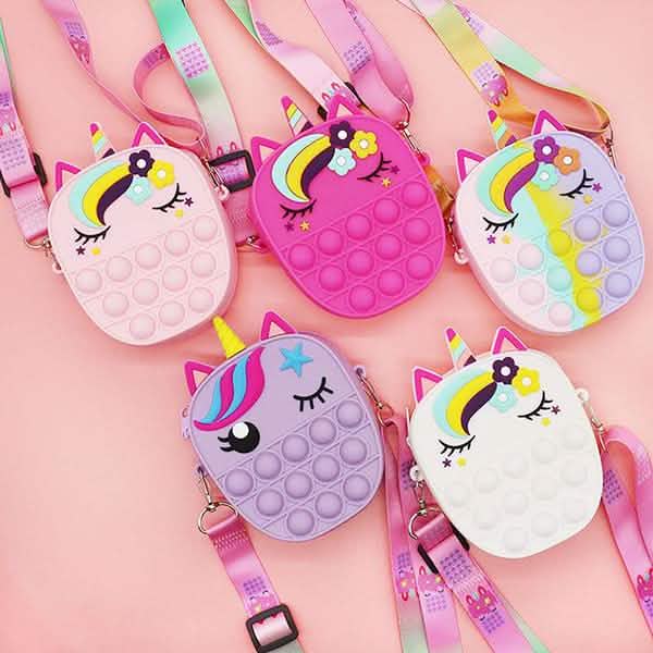 Pop Unicorn Purse Fidget Toys For Girls DailySale
