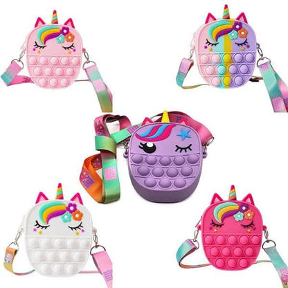 Pop Unicorn Purse Fidget Toys For Girls DailySale