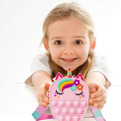 Pop Unicorn Purse Fidget Toys For Girls DailySale