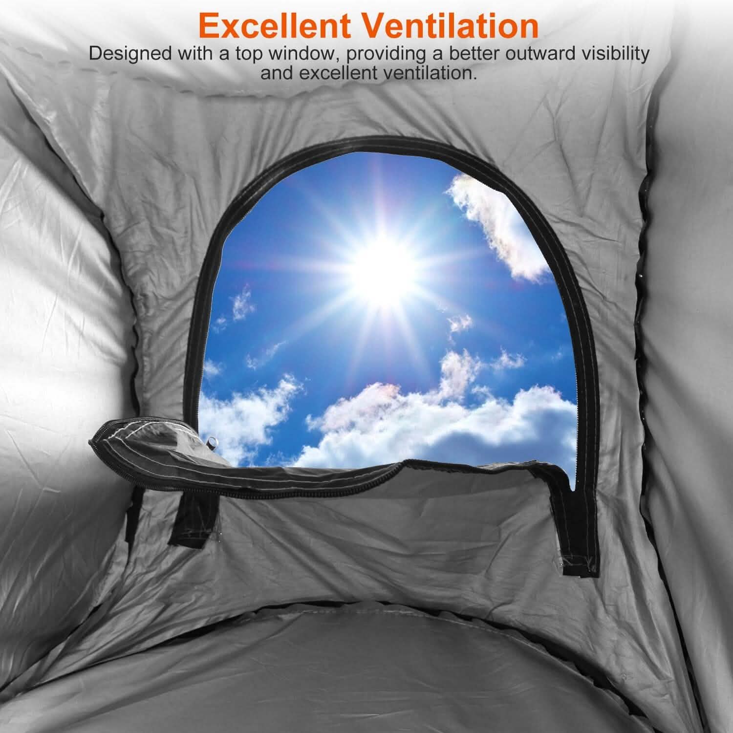 Pop Up Privacy Foldable Tent with Carry Bag DailySale