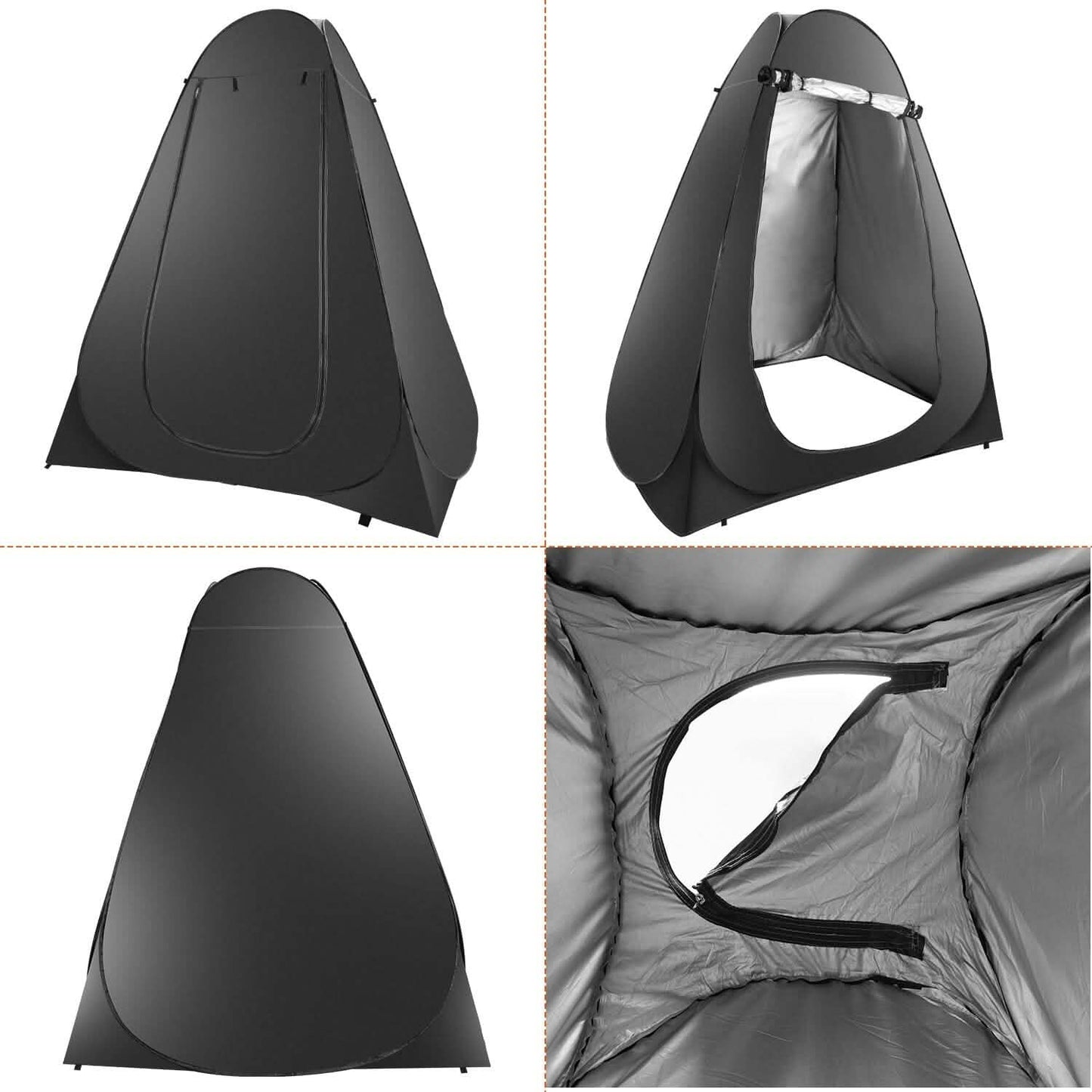 Pop Up Privacy Foldable Tent with Carry Bag DailySale