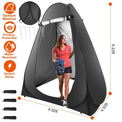 Pop Up Privacy Foldable Tent with Carry Bag DailySale