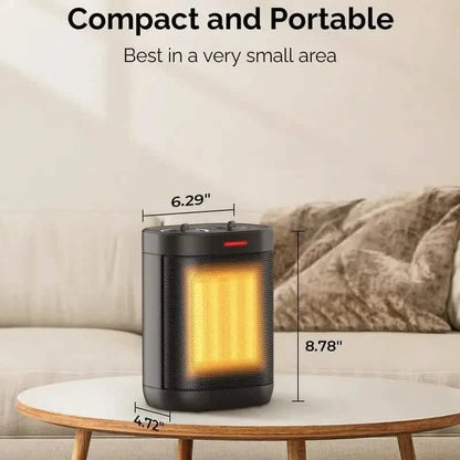 Portable 1500W/900W PTC Ceramic Space Heater DailySale