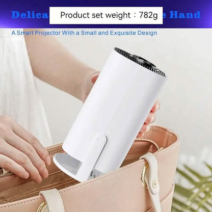 Portable 4K Mini Projector 180° Rotation DailySale