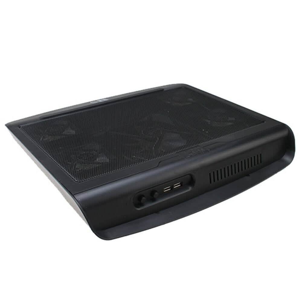 Portable 5 Fans Cooling Pad LED Light Radiator DailySale