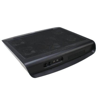 Portable 5 Fans Cooling Pad LED Light Radiator DailySale