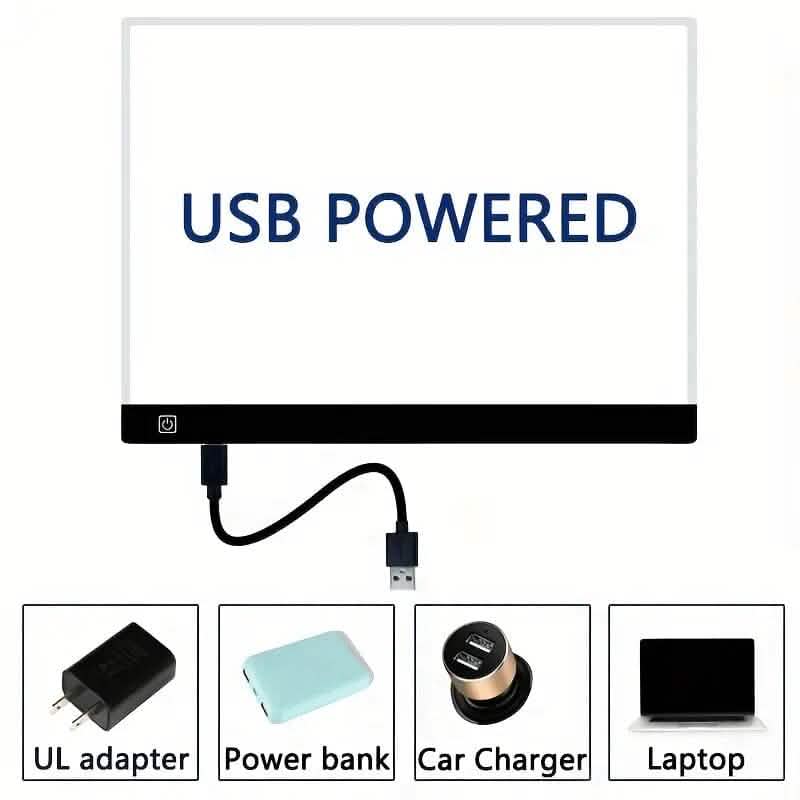 Portable A4 LED Copy Board Light Tracing Pad DailySale