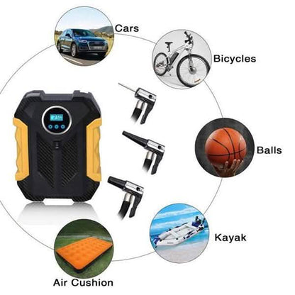 Portable Air Compressor Pump Tire Inflator DailySale