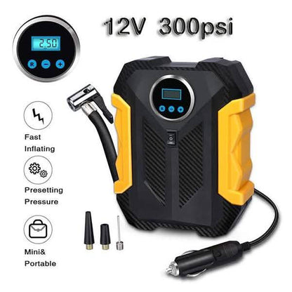 Portable Air Compressor Pump Tire Inflator DailySale