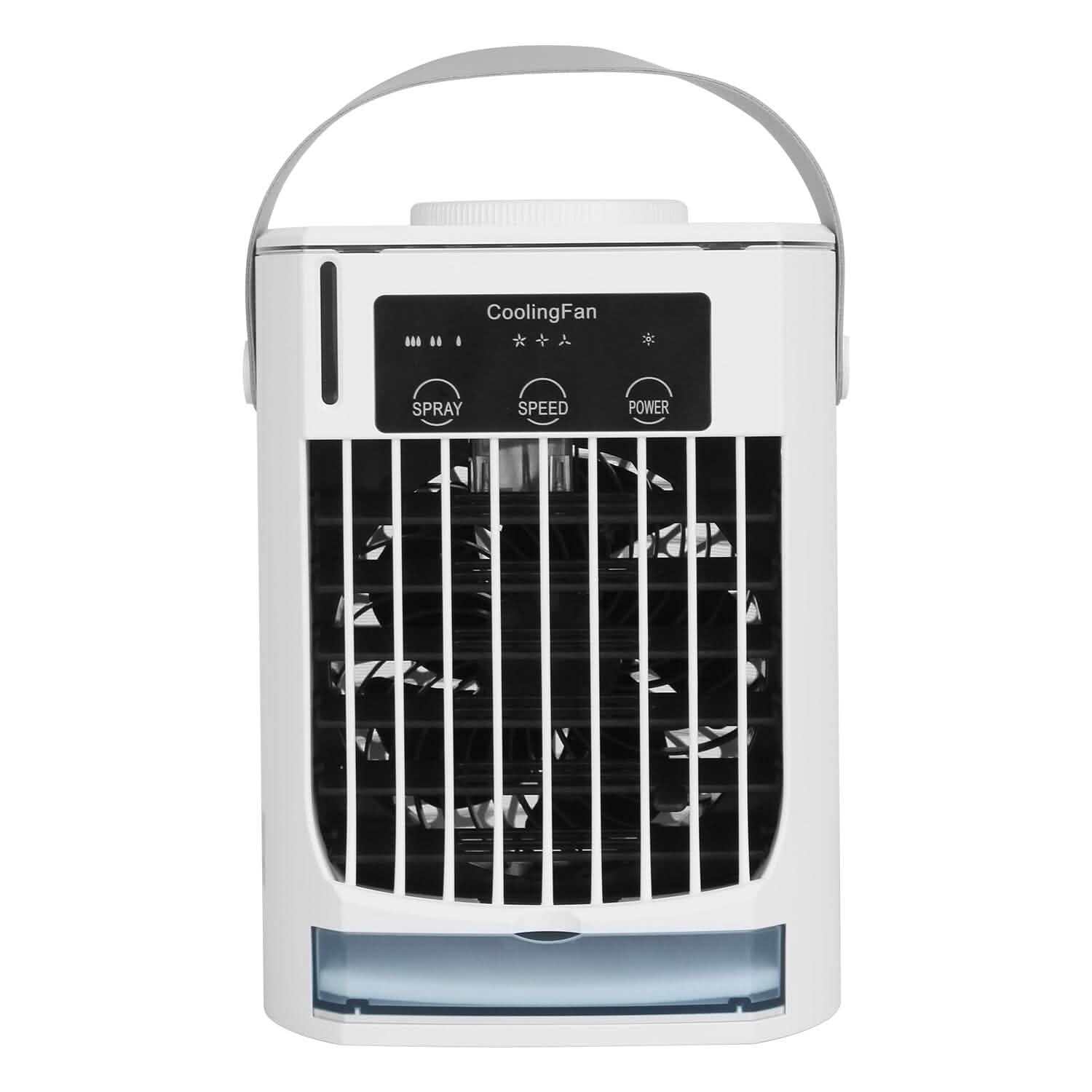 Portable Air Conditioner Fan Evaporative Humidifier 3 Speed Spray DailySale