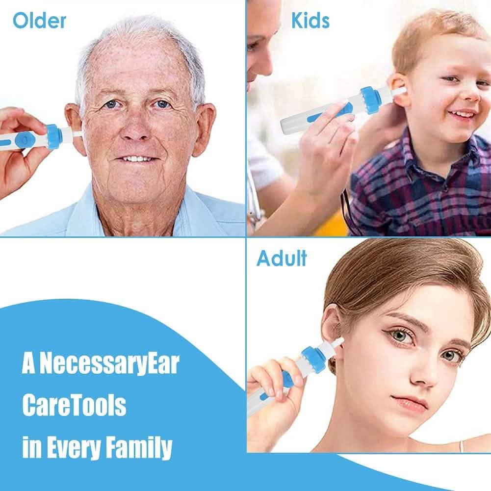 Portable Automatic Electric Vacuum Ear Wax Remover DailySale