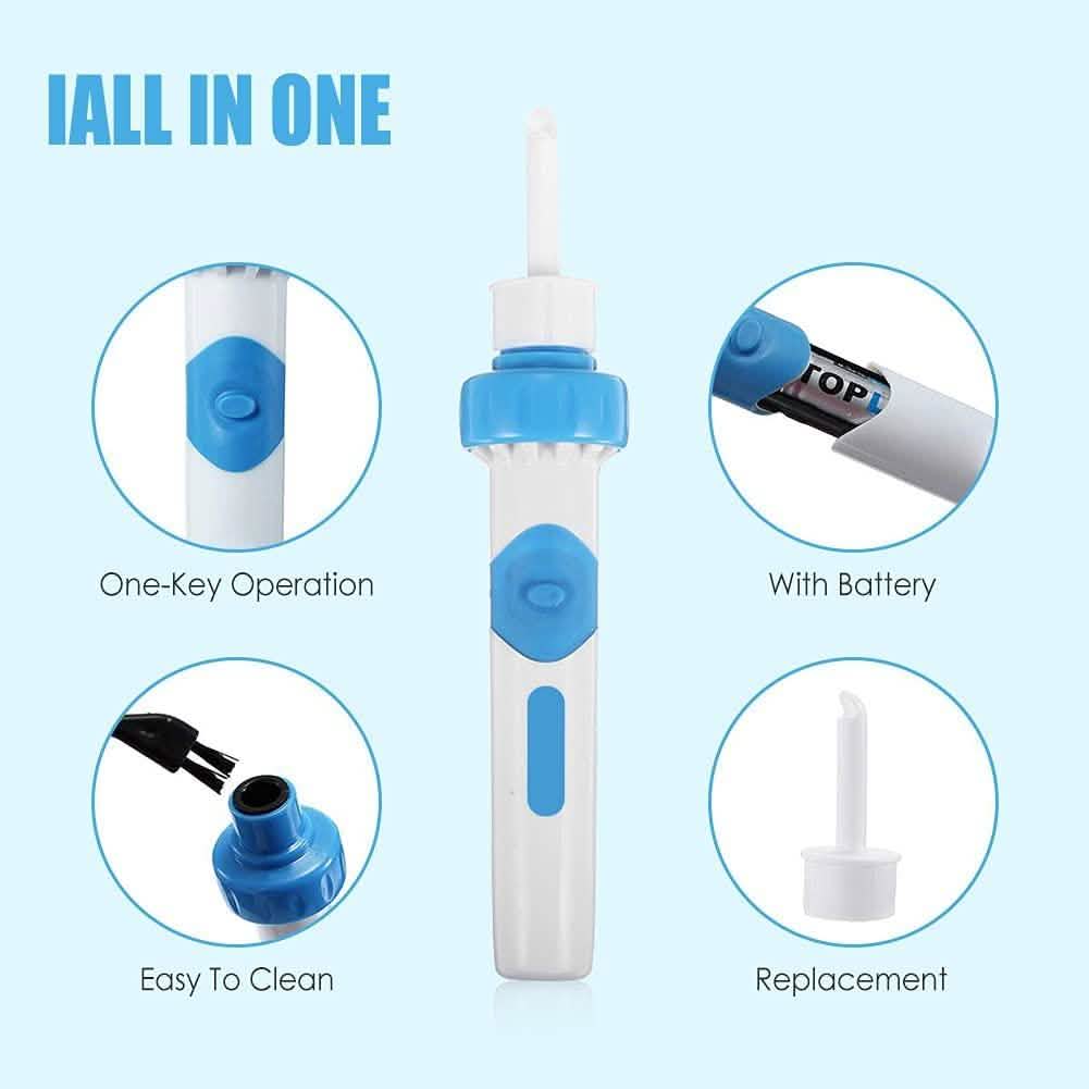 Portable Automatic Electric Vacuum Ear Wax Remover DailySale