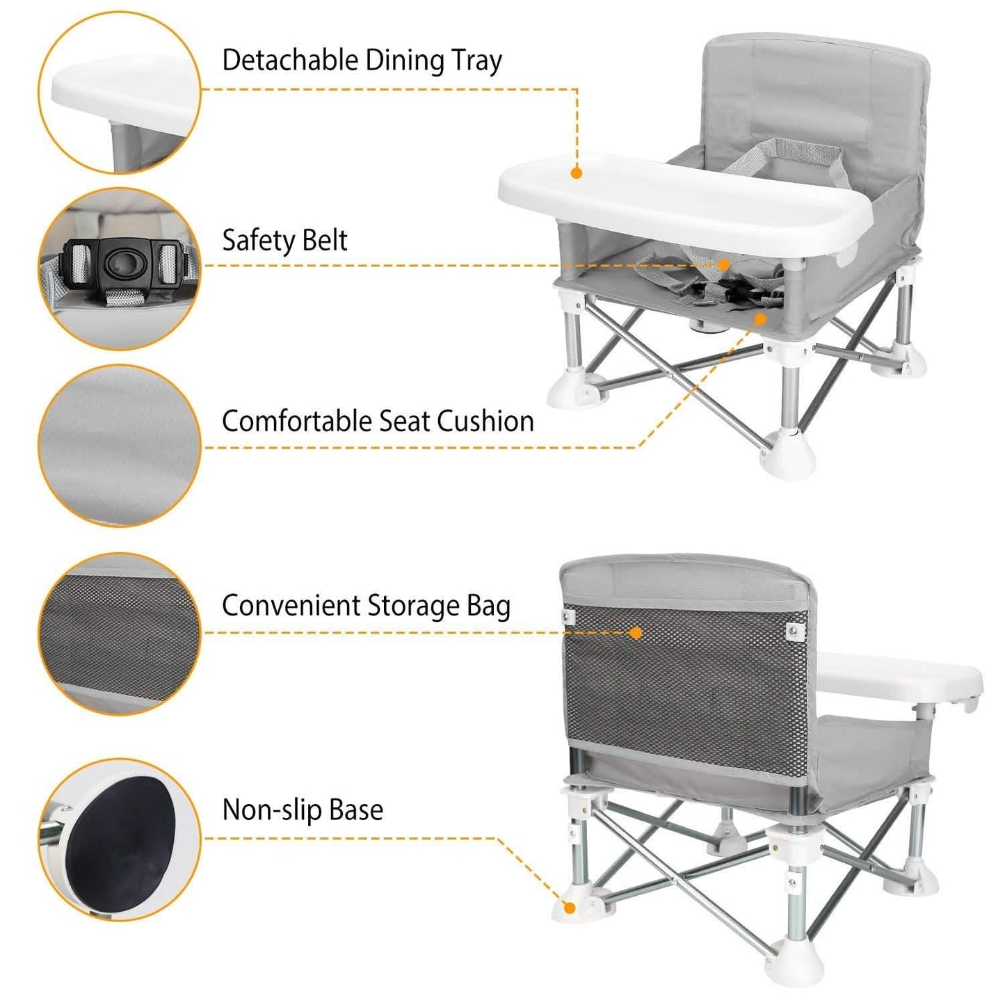 Portable Baby Travel Booster Seat DailySale