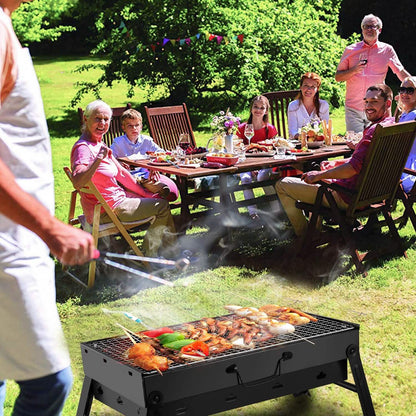 Portable Barbecue Grill Foldable Charcoal DailySale