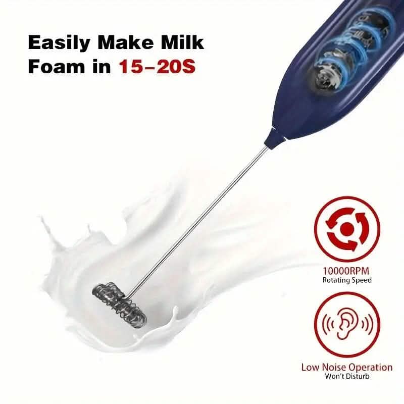 Portable Battery Operated Powerful Handheld Milk Frother DailySale