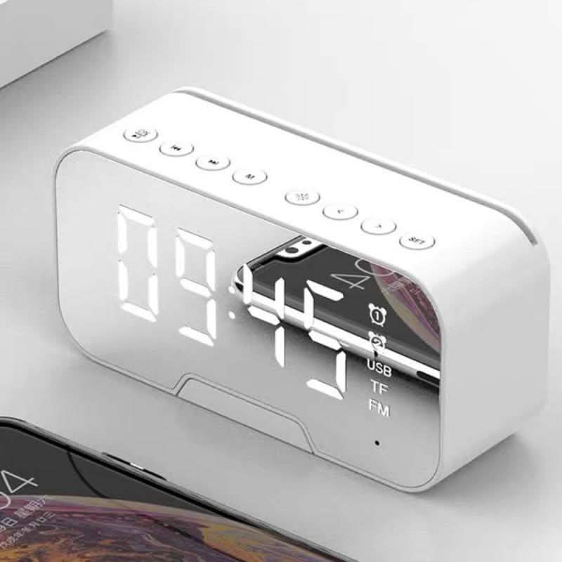 Portable Bluetooth Speaker Mirror Alarm Clock DailySale