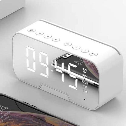Portable Bluetooth Speaker Mirror Alarm Clock DailySale