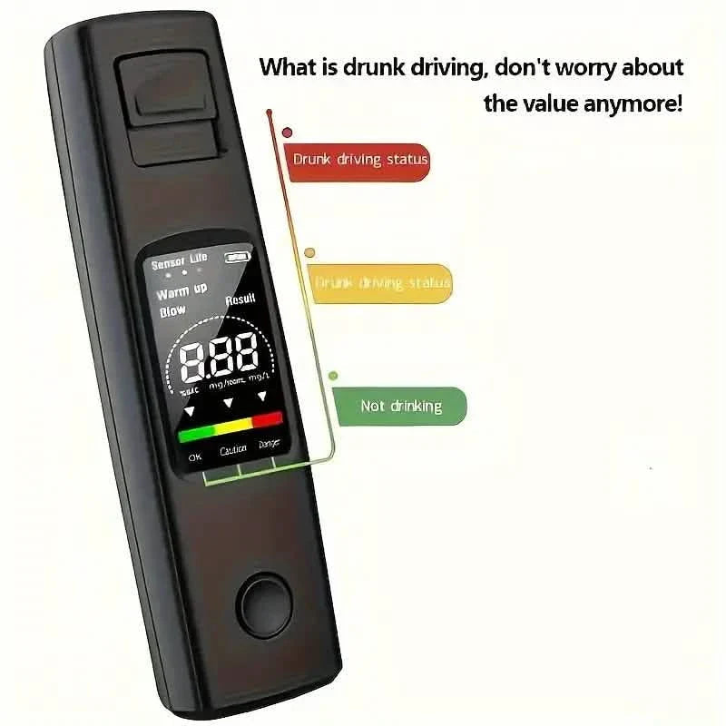 Portable Breathalyzer Alcohol Tester DailySale