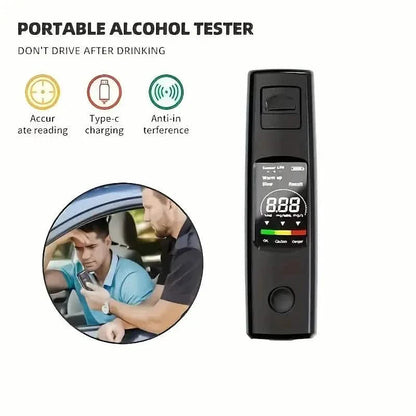 Portable Breathalyzer Alcohol Tester DailySale