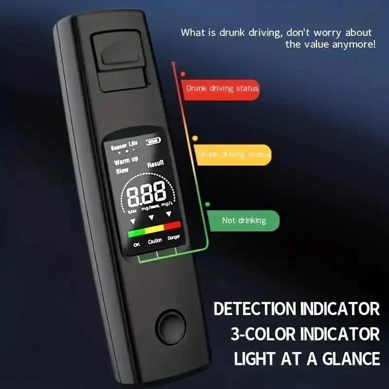 Portable Breathalyzer Alcohol Tester DailySale