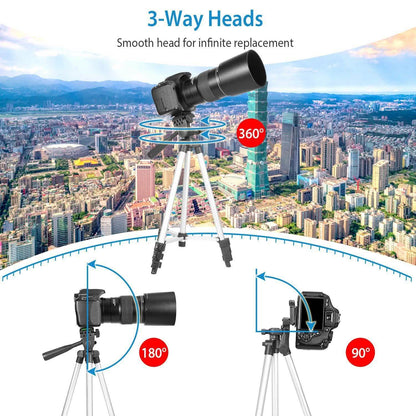 Portable Camera Tripod 45" Adjustable Camera Stand DailySale