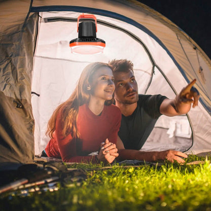Portable Camping Lantern Fan 10000mAh Battery Powered with 4 Light Modes DailySale