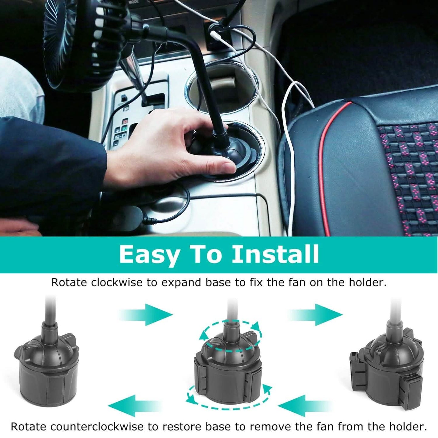 Portable Car Cooling Fan DailySale