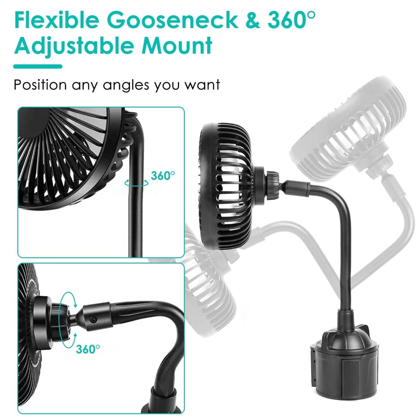 Portable Car Cooling Fan DailySale