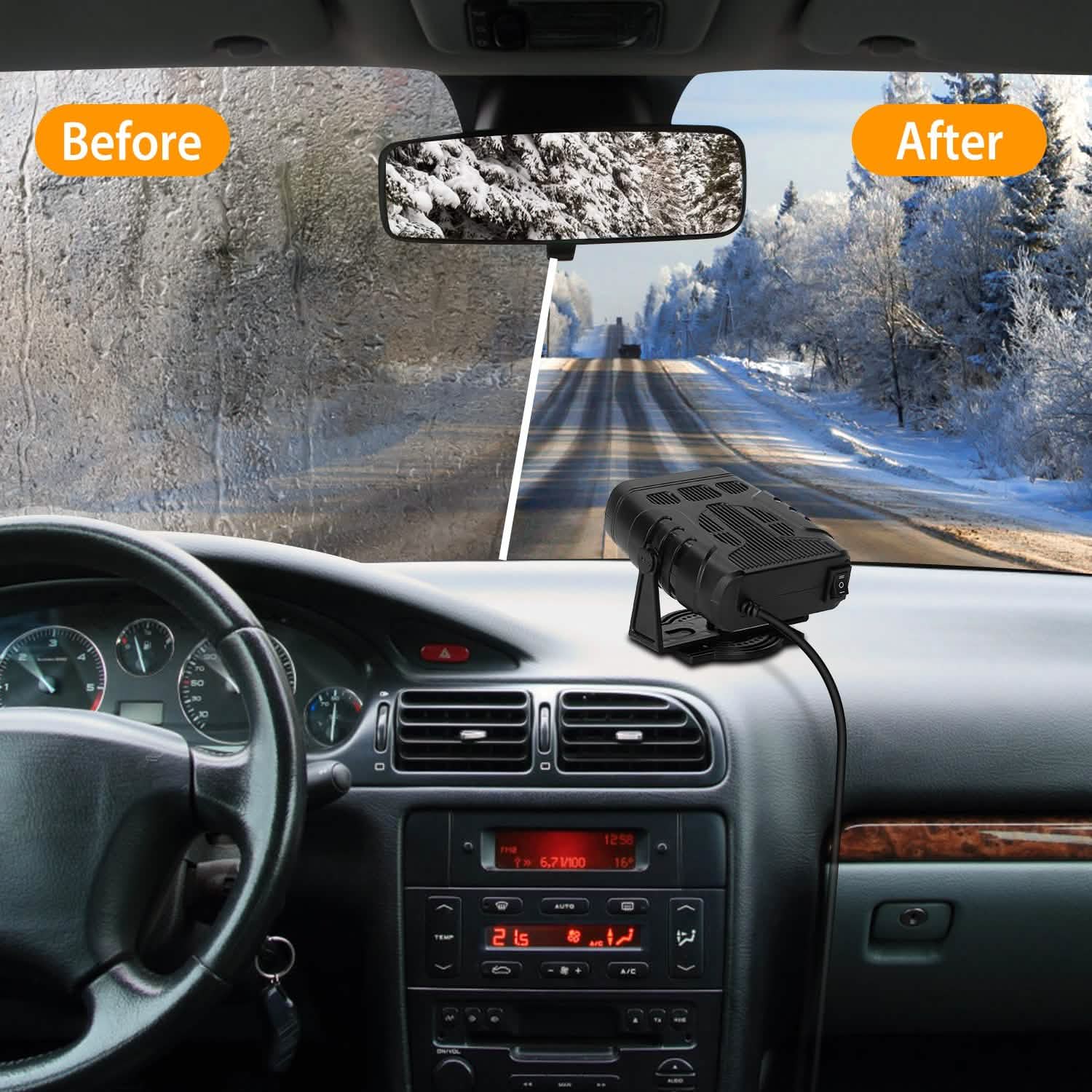 Portable Car Heating Fan DailySale