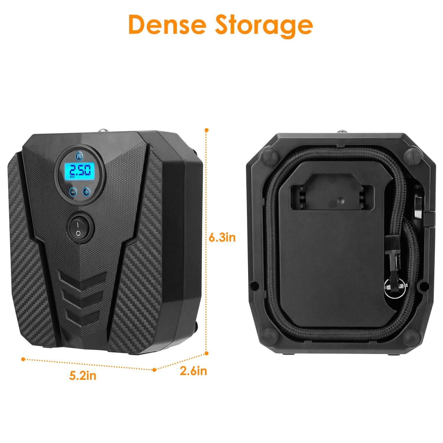 Portable Car Tire Inflator DC 12V Digital Car Air Pump Compressor DailySale