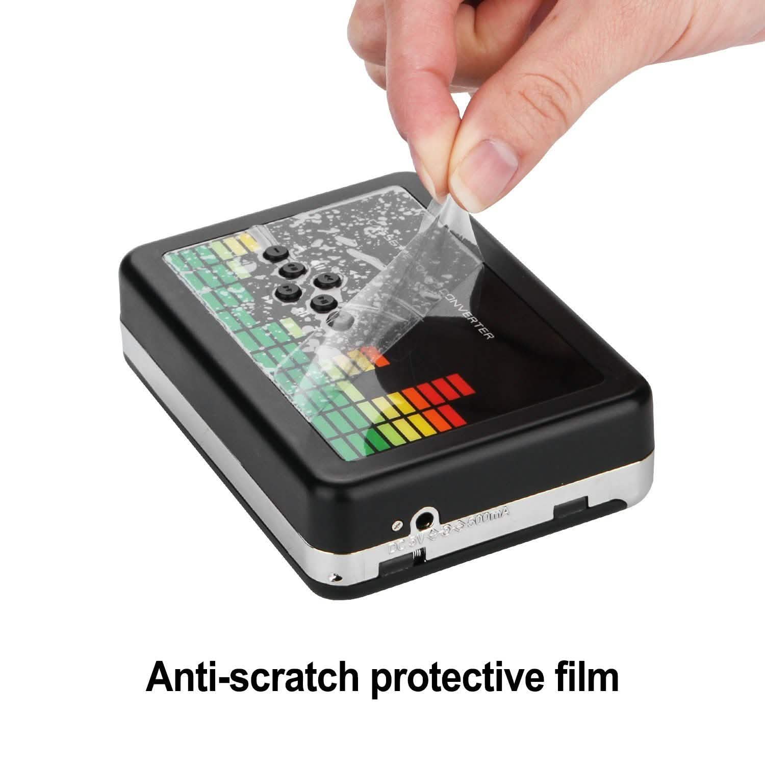 Portable Cassette Audio Music Player Tape-To-MP3 Converter Cassette Recorder DailySale